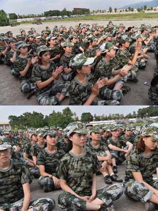 2017级军训 132,2017级军训 188